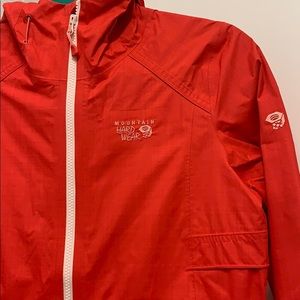 Mountain Hardwear women’s long rain jacket